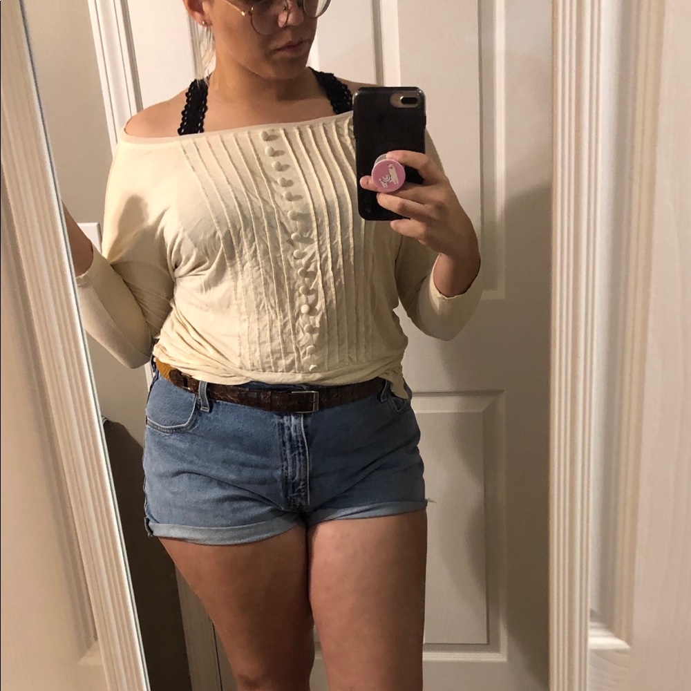 Gap off the shoulder top